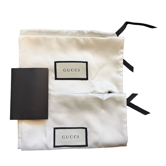 Gucci GG Marmont Metallic Gold Fringe Mule Sandals - Picture 15 of 15